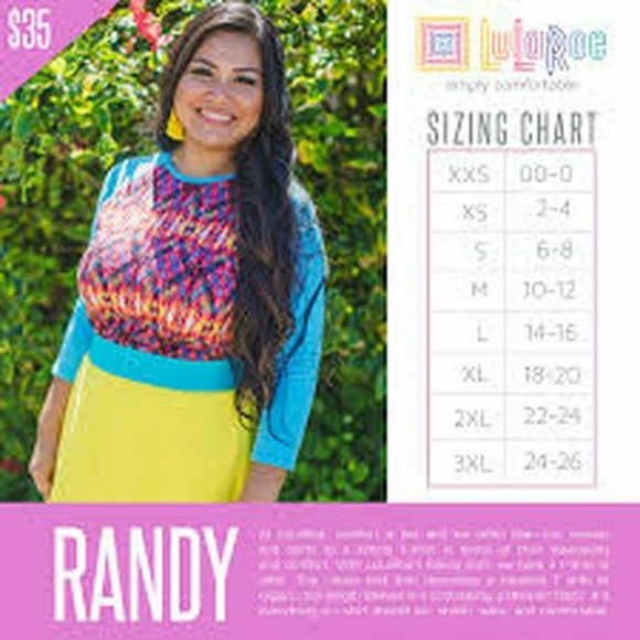 LuLaRoe Randy - Picture 2 of 3